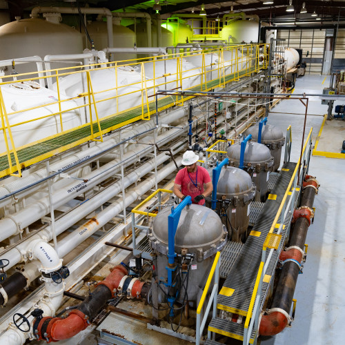 UEC Christensen Ranch Satellite Plant Interior