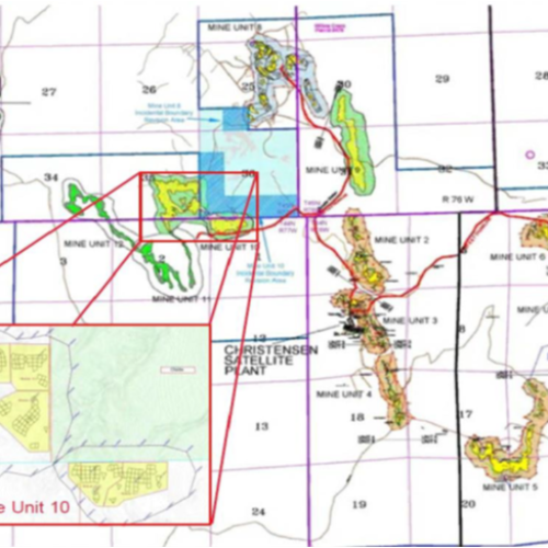 UEC Planned Modules 10-7, 10-8 - Christensen Ranch Mine Unit 10