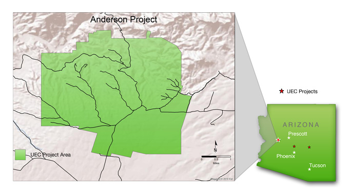 Arizona Uranium Mining Projects - Anderson Arizona Uranium Mining Projects - Anderson